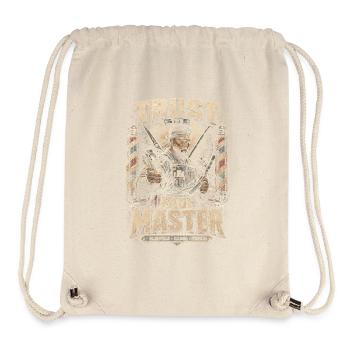 Barber Barbier Trust Le Maître du Fade - Sac à cordon recyclé Stanley/Stella - blanc naturel - Devant