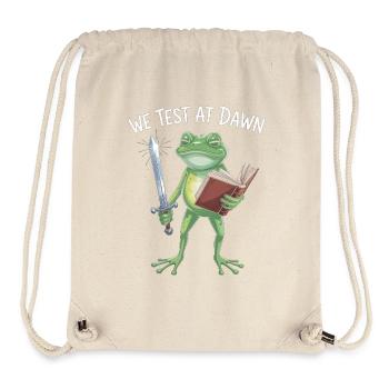 Dawn Test Frog Knight - Stanley/Stella Recycled Gym Bag - natural - Front