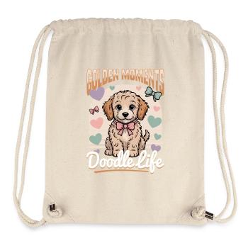 Goldendoodle Dog Breed - Stanley/Stella Recycled Gym Bag - natural - Front