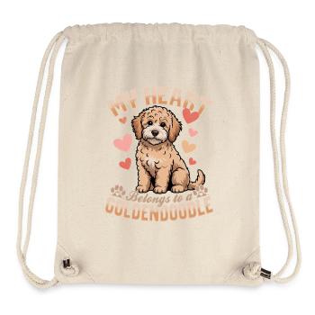 Goldendoodle Dog Breed - Stanley/Stella Recycled Gym Bag - natural - Front
