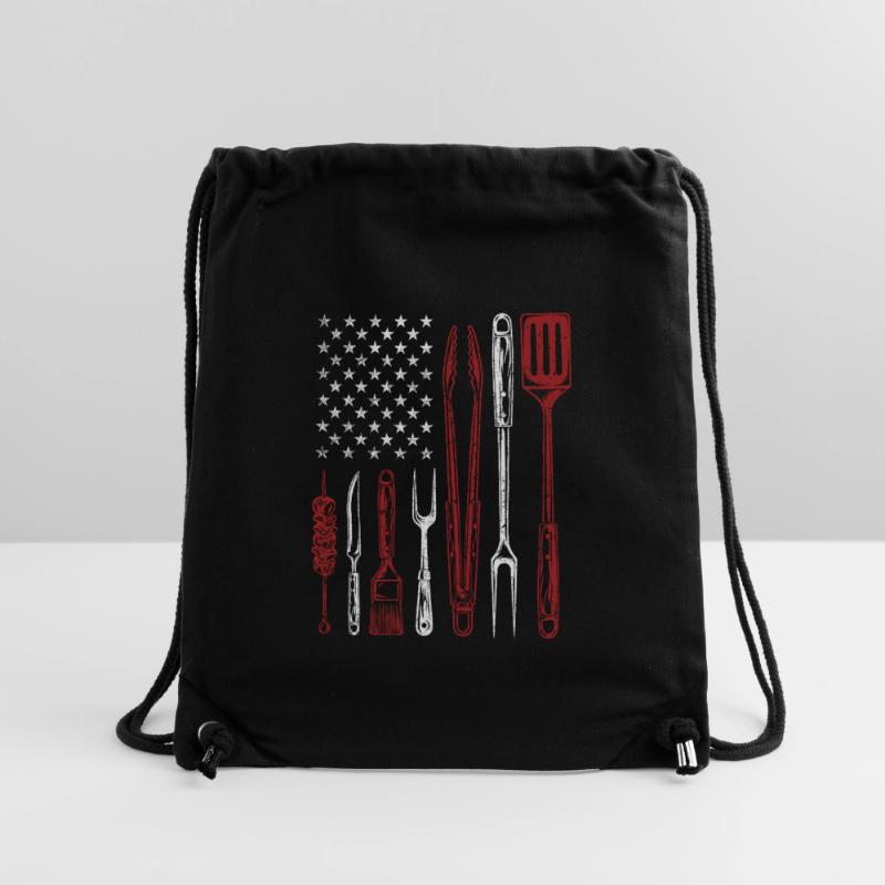 BBQ Grill Tools US Flag Pitmaster Stanley/Stella recycelter Gym Bag