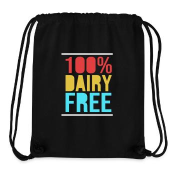 Glutenfrei - Stanley/Stella recycelter Gym Bag - Schwarz - Vorne