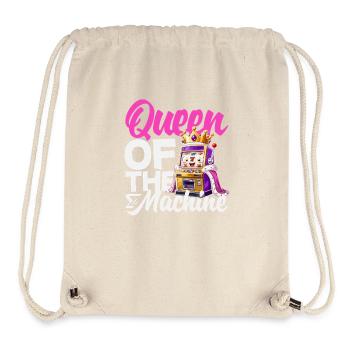 Queen of Slots Casino Jackpot Vegas - Stanley/Stella Recycled Gym Bag - natural - Front