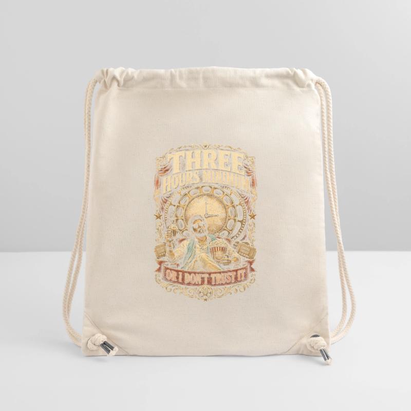 Bollywood Three Hours Minimum Or I Dont Trust It Stanley/Stella recycelter Gym Bag