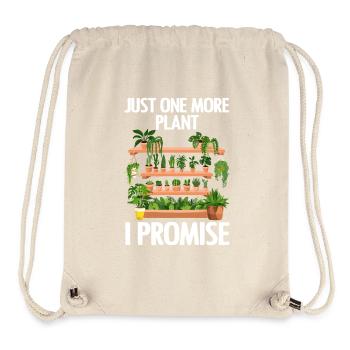 Nur noch eine Pflanze, das verspreche ich - Stanley/Stella recycelter Gym Bag - Naturweiß - Vorne