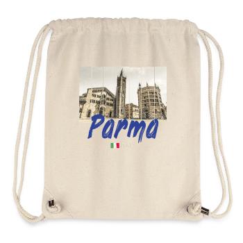 Parma Emilia-Romagna in Italien Vintage Souvenir - Stanley/Stella recycelter Gym Bag - Naturweiß - Vorne