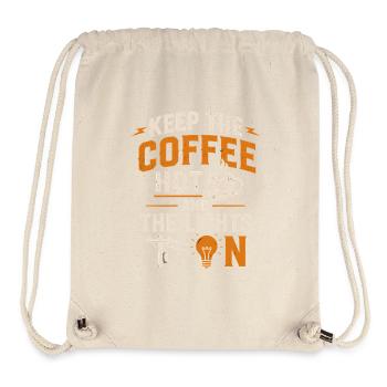Fleißiger Monteur Kaffeesüchtig - Stanley/Stella recycelter Gym Bag - Naturweiß - Vorne