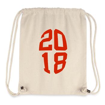 8 YEARS OLD 2018 8TH BIRTHDAY - Stanley/Stella Recycled Gym Bag - natural - Front