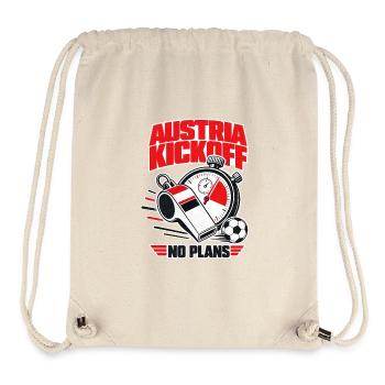 Austria Soccer Fan No Plans During Kickoff - Stanley/Stella Recycled Gym Bag - natural - Front