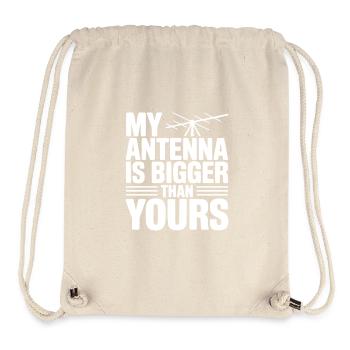 My Antenna Is Bigger Than Yours - Stanley/Stella Recycled Gym Bag - natural - Front