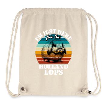 Funny Dwarf Ram Rabbit Sayings - Stanley/Stella Recycled Gym Bag - natural - Front