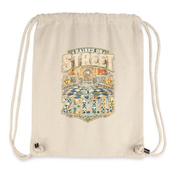Marokkaner Marokko Marokkanerin Zellij - Stanley/Stella recycelter Gym Bag - Naturweiß - Vorne