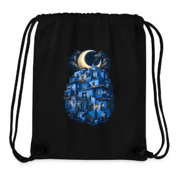 Moroccan Moroccan Moroccan - Stanley/Stella Recycled Gym Bag - black - Front