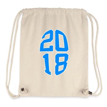 8 YEARS OLD 2018 8TH BIRTHDAY - Stanley/Stella Recycled Gym Bag - natural - Front