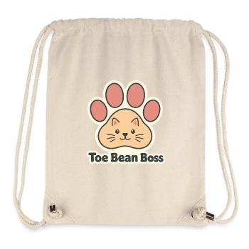Toe Bean Cat Paws Cuddle - Stanley/Stella Recycled Gym Bag - natural - Front