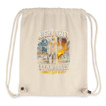 Hafenarbeiter Night Shift Dockworker - Stanley/Stella Recycled Gym Bag - natural - Front