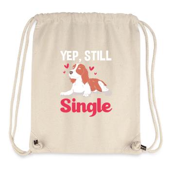 Springer Spaniel - Stanley/Stella recycelter Gym Bag - Naturweiß - Vorne