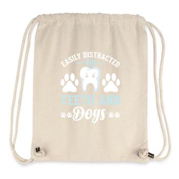Zahnarzt Dentist Zähne - Stanley/Stella recycelter Gym Bag - Naturweiß - Vorne