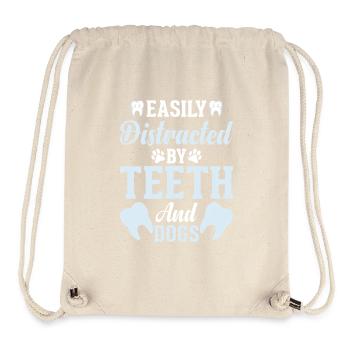 Zahnarzt Dentist Zähne - Stanley/Stella recycelter Gym Bag - Naturweiß - Vorne