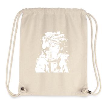 Shibuya's cool Cyberpunk Style Anime Boy Otaku - Stanley/Stella recycelter Gym Bag - Naturweiß - Vorne
