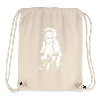 Shibuya's cool Cyberpunk Style Anime Boy Otaku - Stanley/Stella recycelter Gym Bag - Naturweiß - Vorne