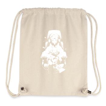 Shibuya's cool Cyberpunk Style Anime Boy Otaku - Stanley/Stella recycelter Gym Bag - Naturweiß - Vorne