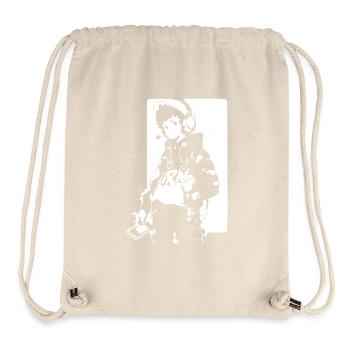 Shibuya's cool Cyberpunk Style Anime Boy Otaku - Stanley/Stella recycelter Gym Bag - Naturweiß - Vorne