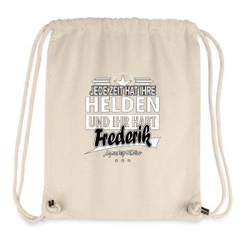 Every era has its heroes You have Frederik - Stanley/Stella Recycled Gym Bag - natural - Front