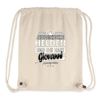 Every era has its heroes You have Giovanni - Stanley/Stella Recycled Gym Bag - natural - Front