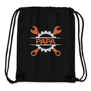 Dad Mechanic Dad Do-it-Yourself - Stanley/Stella Recycled Gym Bag - black - Front