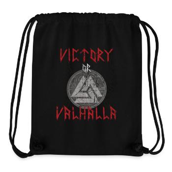 Wikinger Walhalla nordische Mythologie - Stanley/Stella recycelter Gym Bag - Schwarz - Vorne