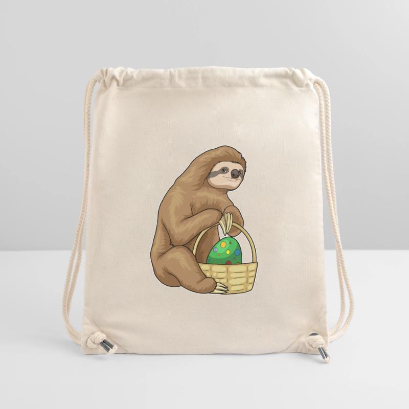 Sloth Easter Easter Egg Basket Stanley/Stella Recycled Gym Bag