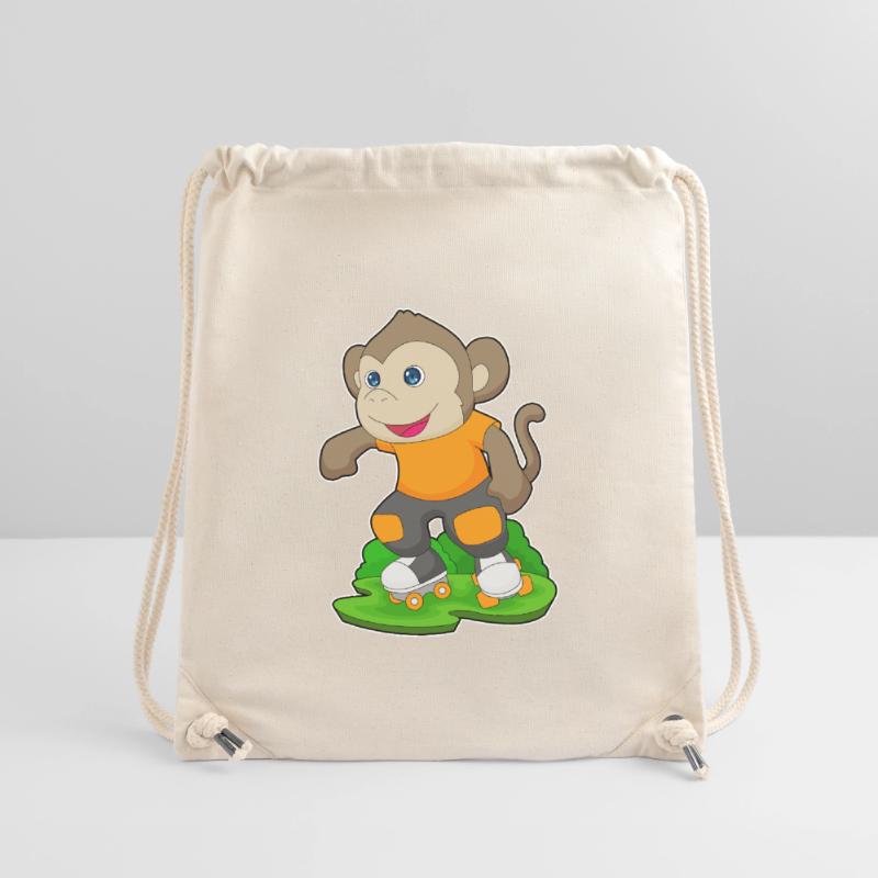Monkey Rollers Rollers Rollers Sac à cordon recyclé Stanley/Stella