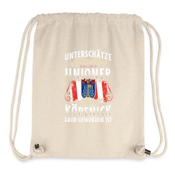 Never underestimate a Union player from Köpenick - Stanley/Stella Recycled Gym Bag - natural - Front