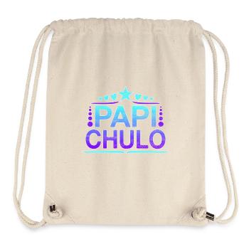 Papi Chulo - Latino Style Design - Stanley/Stella Recycled Gym Bag - natural - Front
