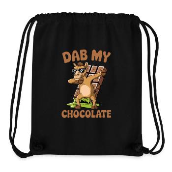 Dubai Dab my Chocolate - Stanley/Stella Recycled Gym Bag - black - Front