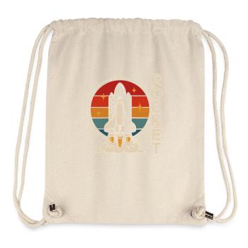 Raketen Rocket Fans - Stanley/Stella recycelter Gym Bag - Naturweiß - Vorne