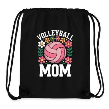 Volleyball Spruch Lustiges Volleyball Geschenk - Stanley/Stella recycelter Gym Bag - Schwarz - Vorne