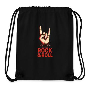 Rock & Roll Hand Signals – Metal Style - Stanley/Stella Recycled Gym Bag - black - Front