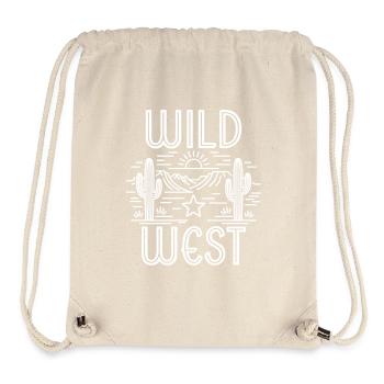 Wild West - Stanley/Stella Recycled Gym Bag - natural - Front