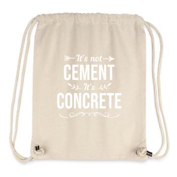 Chantier de construction - Sac à cordon recyclé Stanley/Stella - blanc naturel - Devant