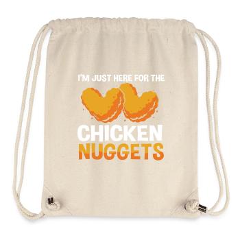 Chicken Nuggets - Stanley/Stella Recycled Gym Bag - natural - Front
