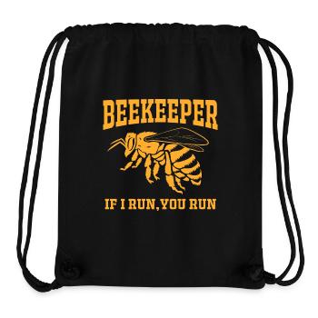 Imker - Stanley/Stella recycelter Gym Bag - Schwarz - Vorne