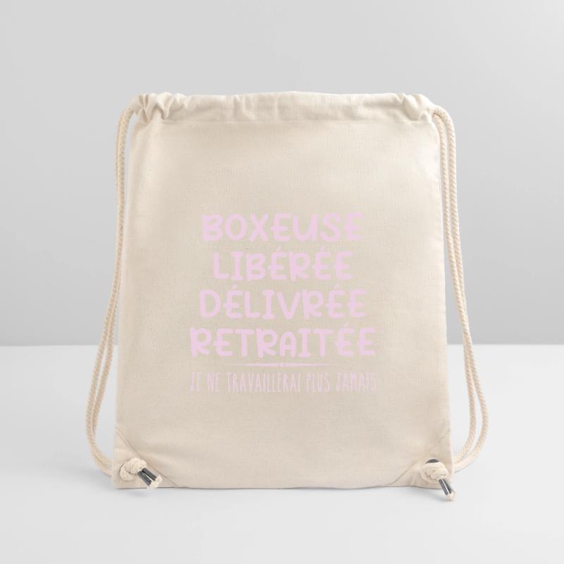 Boxer feiert Ruhestand mit Humor Geschenk Stanley/Stella recycelter Gym Bag
