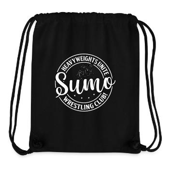 Heavy Weight Unite Sumo Wrestling Club - Stanley/Stella Recycled Gym Bag - black - Front