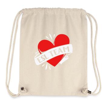 Englischlehrerin Englisch Lehrer - Stanley/Stella recycelter Gym Bag - Naturweiß - Vorne