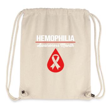 Hémophilie Hémophilie Hémophilie - Sac à cordon recyclé Stanley/Stella - blanc naturel - Devant
