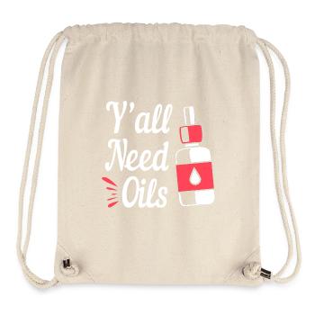 Essential oil - Stanley/Stella Recycled Gym Bag - natural - Front