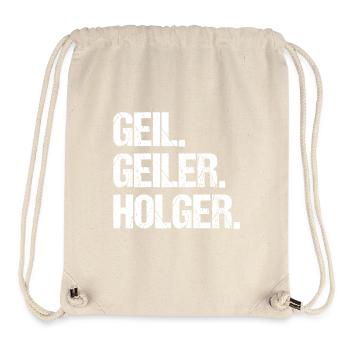 Holger - Sac à cordon recyclé Stanley/Stella - blanc naturel - Devant