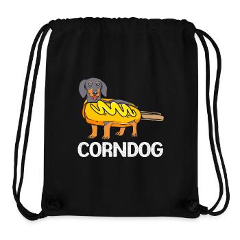 Hot Dog Snack - Stanley/Stella Recycled Gym Bag - black - Front